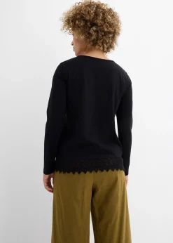 Lot de 2 T-shirts manches longues 100% coton