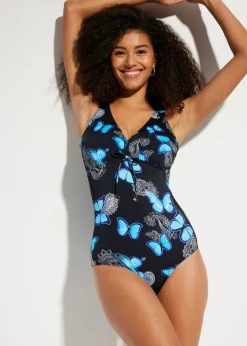 Maillot 1 pièce à encolure V