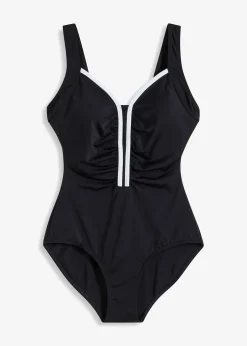 Maillot 1 pièce à passepoil