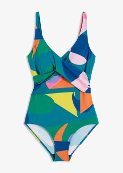 Maillot 1 pièce croisé
