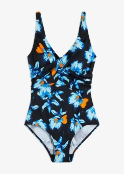 Maillot 1 pièce, effet croisé