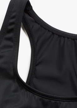 Maillot 1 pièce séchage rapide, dos nageur