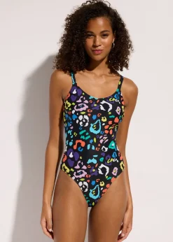 Maillot 1 pièce sculptant, maintien léger