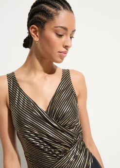 Maillot 1 pièce sculptant, maintien modéré