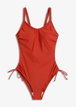 Maillot 1 pièce sculptant avec laçages