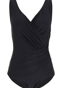 Maillot 1 pièce sculptant et croisé, maintien modéré