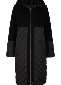 Manteau bi-matière