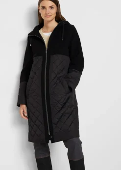 Manteau bi-matière