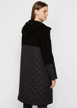 Manteau bi-matière