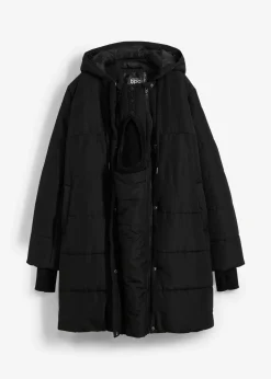 Manteau de grossesse 3-en-1 avec empiècement de portage