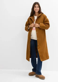 Manteau de grossesse et de portage déperlant 6-en-1 avec gilet intérieur amovible
