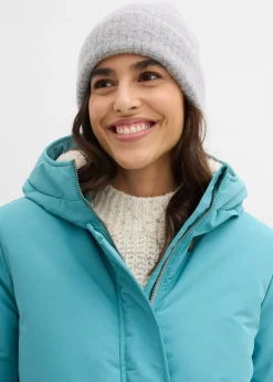 Manteau d’hiver avec doublure capuche en polaire peluche