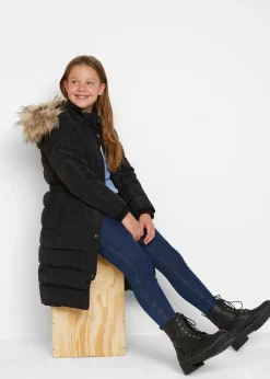 Manteau d’hiver rembourré à capuche amovible