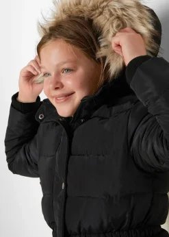 Manteau d’hiver rembourré à capuche amovible