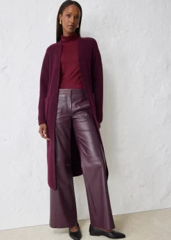 Manteau en maille