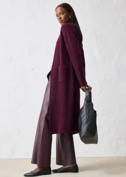 Manteau en maille