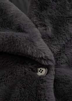Manteau en peluche
