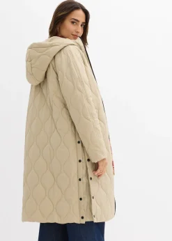 Manteau matelassé de grossesse et de portage 3-en-1, moyennement chaud
