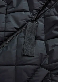 Manteau matelassé et rembourré à capuche