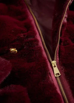 Manteau peluche