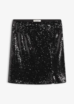Mini-jupe à sequins