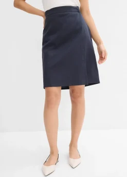 Mini-jupe en twill