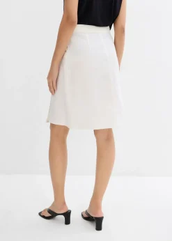 Mini-jupe en twill