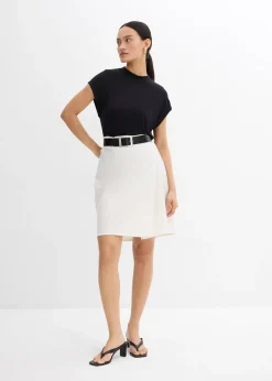 Mini-jupe en twill