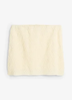 Mini-jupe texturée