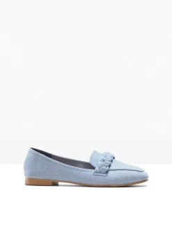 Mocassins à détail tressé