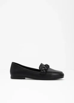 Mocassins à détail tressé