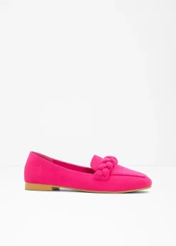Mocassins à détail tressé