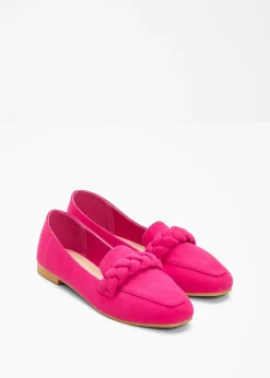 Mocassins à détail tressé