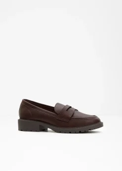 Mocassins à semelle crantée
