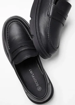 Mocassins à semelle épaisse et légère
