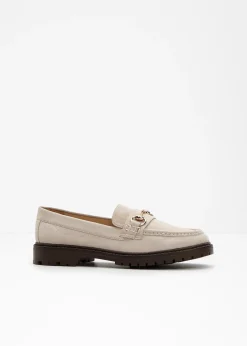 Mocassins à semelle épaisse et boucle