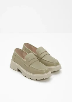 Mocassins à semelle épaisse et légère