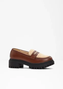 Mocassins à semelle épaisse