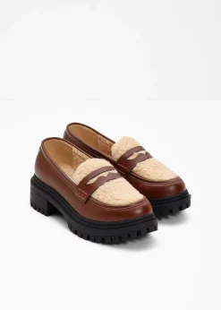 Mocassins à semelle épaisse