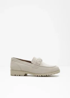 Mocassins chunky à détails tressés
