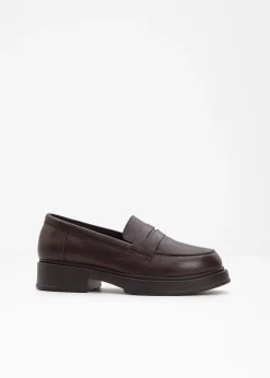 Mocassins en cuir