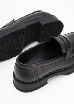 Mocassins en cuir