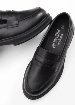 Mocassins en cuir