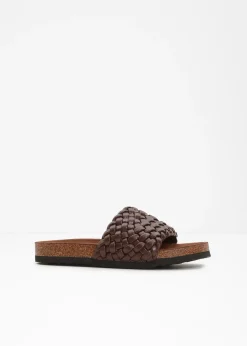 Mules tressées