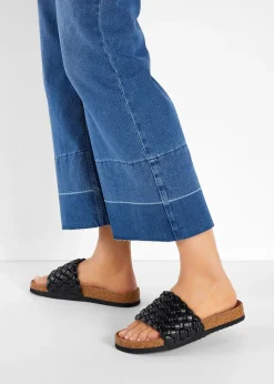 Mules tressées