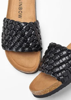 Mules tressées
