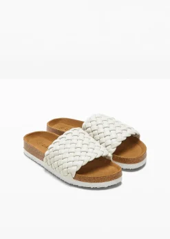 Mules tressées