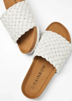 Mules tressées