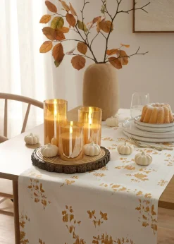 Objet déco lot de 6 mini citrouilles