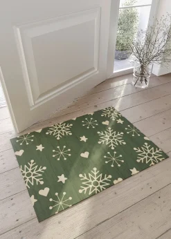 Paillasson avec motif hivernal